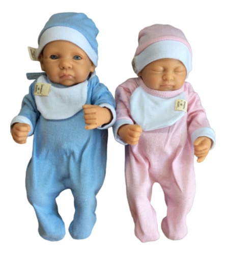 Imagen 3 de 10 de Bebes Reborn Mellizos - Bebes Casita Muñecas Bebes Mellizos