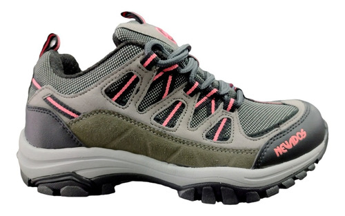 Zapatillas Trekking Trail Nevados Yosemite (gris/rosa)