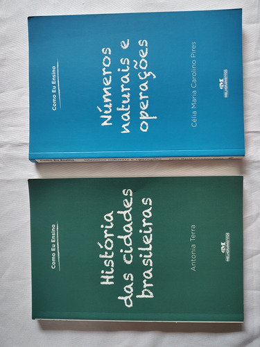 Coleção De 10 Volumes De Livros Como Eu Ensino (Usado)