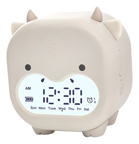 Reloj Despertador Digital De Vaca Lindo, Reloj Despertador