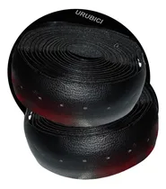 Comprar Cinta De Manillar Negra . Símil Cuero. Con Tapones.