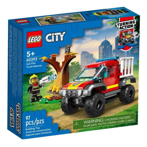 Lego Camión De Rescate 4x4 De Bomberos
