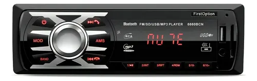 comprar Mp3 Player Radio Bluetooth Usb Sd Firstoption Automotivo