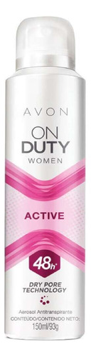 Avon Desodorante Onduty Active 48hs