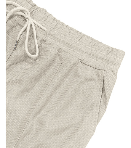 Conjunto Casual De Camisa Y Pantalones Cortos Holgados De Ma