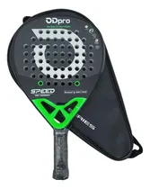 Comprar Paletas De Padel Odpro Speed 12k Carbon Luxury Series Import Negra Y Verde