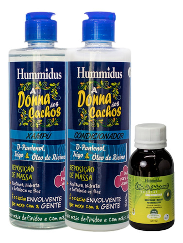 Kit Shampoo 500ml E Condicionador 500ml - Óleo De Jaborandi
