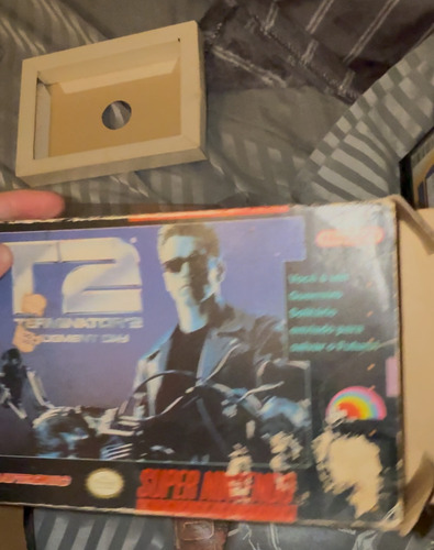 Snes Playtronic T2 Judgement Day Cib Raríssimo
