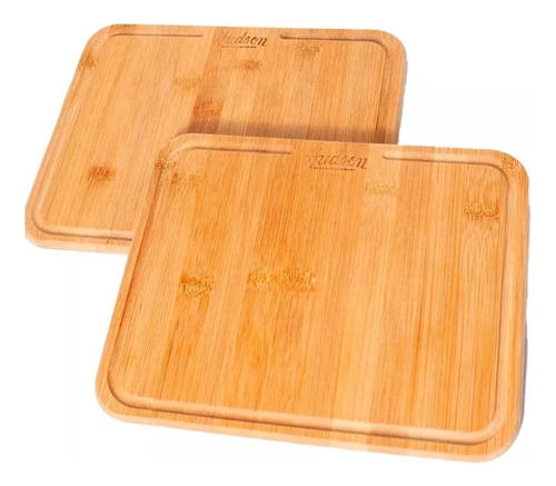 Set X2 Tablas Hudson Platos Asado Parrilla Rectangular