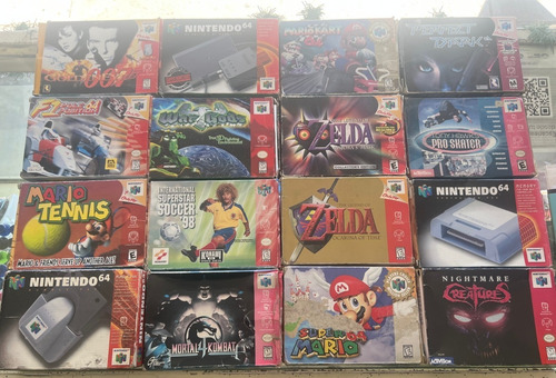 Venta Cartuchos N64, Nes, Snes En Caja Dif $ Gamerzone Ags (Usado)