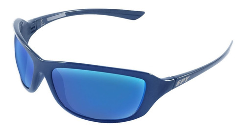 Óculos de sol SPY 44 Link Standard armação de náilon cor azul-royal, lente azul de polímero clássica, haste azul-royal de náilon