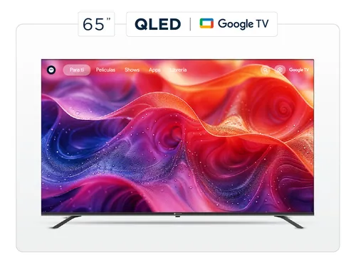 Smart Tv Motorola Google Tv 65 4K Qled HDR + Comando de Voz
