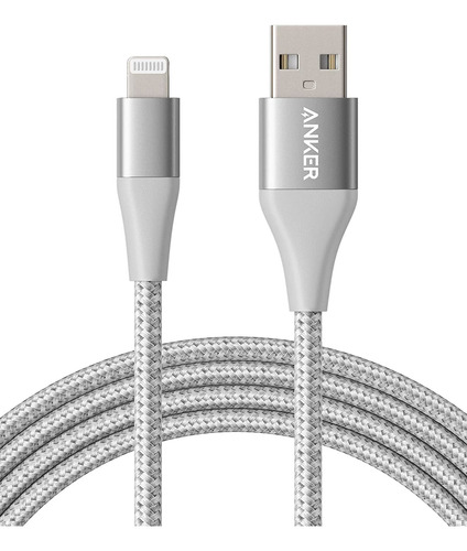 Cabo Anker Powerline+ Ii Lightning (1,8 M) Para iPhone Silve