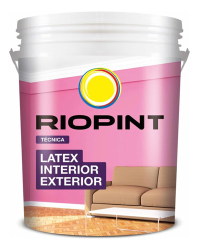 Riopint Tecnica Latex Interior Exterior X 10 Lts