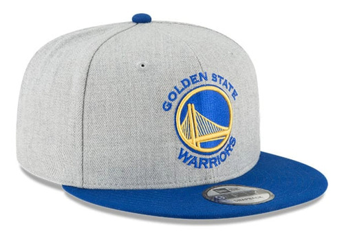 Gorra New Era 9fifty Golden State Warrios Gris U Bordado