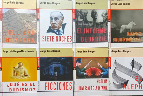 Lote X4 A Elección, De Jorge Luis Borges. Editorial Octaedro En Español