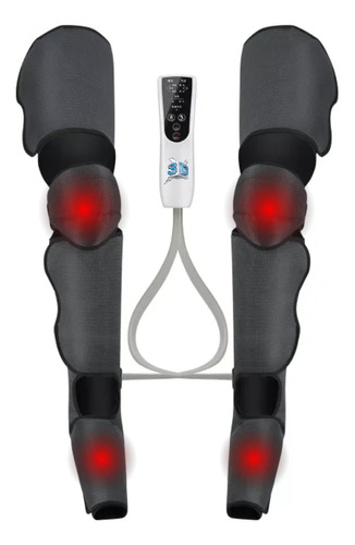 Bota Compressão Pneumática Massagem Circulação Com Aquecimento Fisioterapia 3 Modos De Massagem 3 Modos De Força E 2 De Aquecimento - 3dx