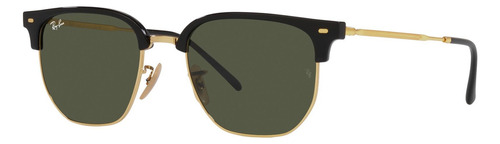 Gafas De Sol Unisex Ray-Ban New Clubmaster RB4416 Negro/dorado