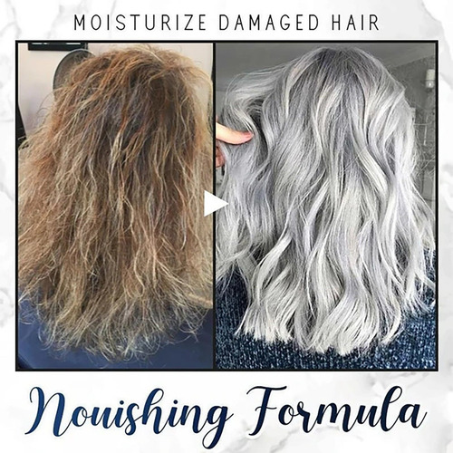 Cera De Color De Pelo Plateado Instantáneo Plata Temporal Co