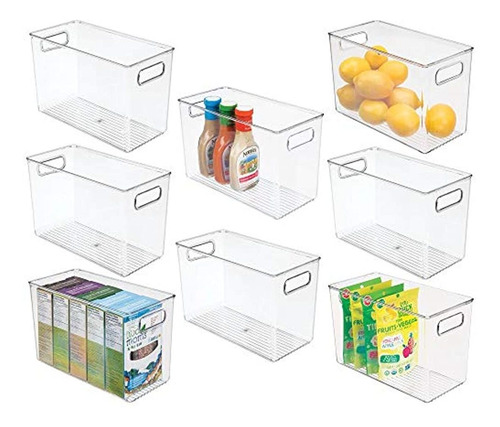 Cubo Organizador De Plástico Para Almacenar Alimentos