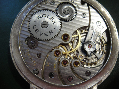 Relogio Rolex.vintage,todo Original.5 Rubis.47mm.prata 0.925