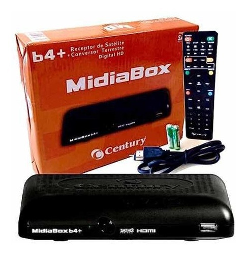 Receptor + Conversor Midiabox B4+ Hd Digital Tv Lacamento