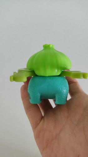 Figura Pokemon Bulbasaur Burger King Detective Pikachu 2019 (Usado)