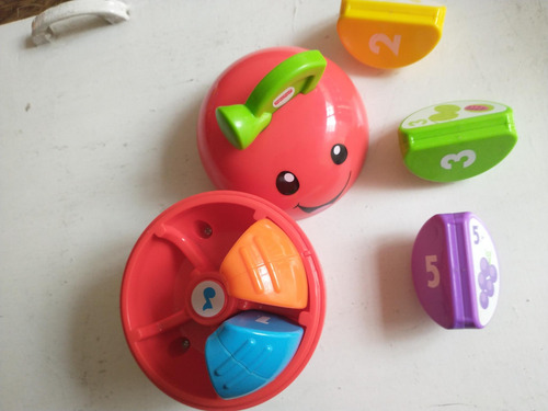 Juguete Manzana De Aprendizaje Fisher Price Ríe Y Aprende (Usado)