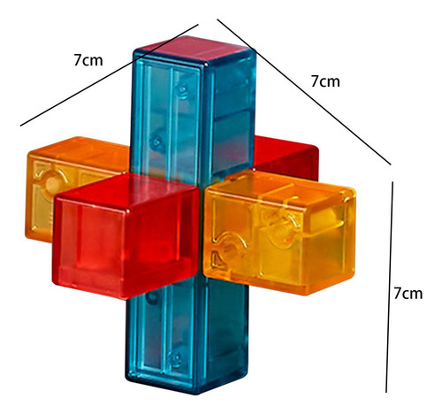 Rompecabezas 3d Rompecabezas Desbloqueo Entrelazado Estilo A