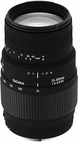 Sigma 70-300 Mm F - 4-5,6 Dg Macro Lente Zoom Telefoto Para 