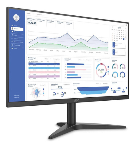 Monitor Gamer AOC 27" 75Hz Full HD