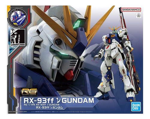 Bandai Maqueta 1/144 Rg Rx-93ff Nu Gundam Charscounterattack