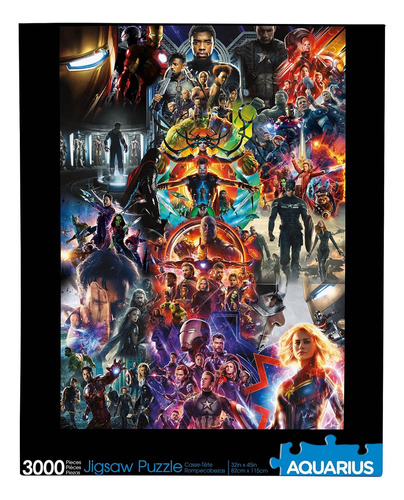 Aquarius Marvel Avengers Collage Rompecabezas De 3000 Piezas