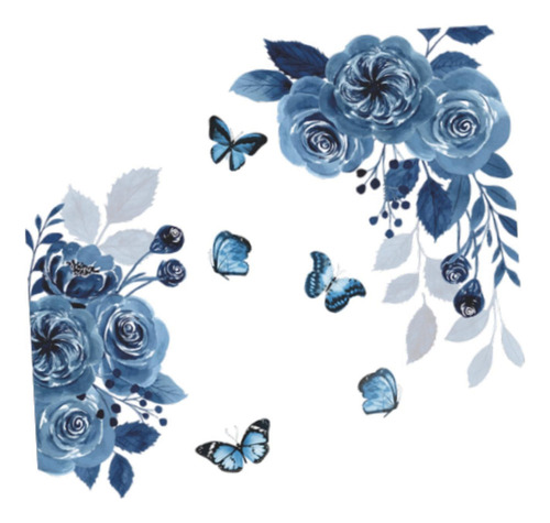 Pegatinas De Pared Con Flores, , Diseño De, Papel Tapiz