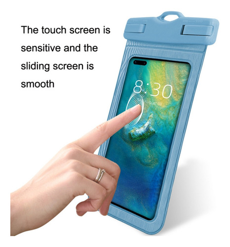 Y Bolsa De Teléfono Impermeable Transparente Para Nadar