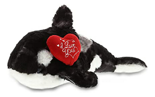 Oso De Peluche - Dollibu Killer Whale I Love You Heart Messa