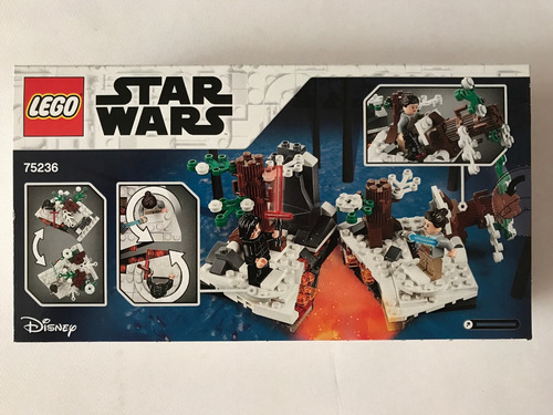 Rey Vs Kylo Ren Duel On Starkiller Base Lego 75236 Star Wars (Usado)
