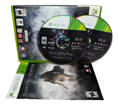 Shadow Of Mordor Middle-earth Xbox 360 (Reacondicionado)