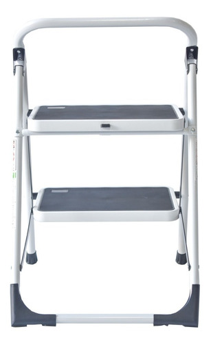 Escalera 2 Pasos Blanca Soporta 150 Kilos