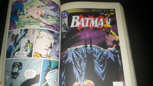 Batman Knightfall Vol 1 A Queda Do Morcego Inglês Sem Cortes (Usado)