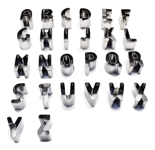 Js Mini Letter Cutters Cortador De Alfabeto De Aço