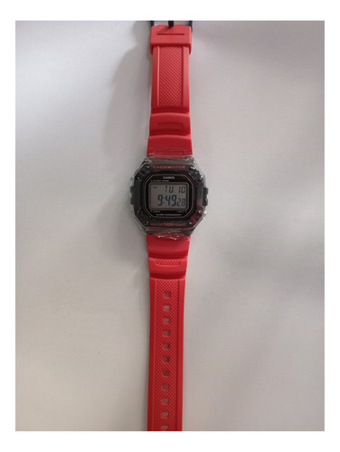 Reloj Casio W-218h-4bv Illuminator Resistente Al Agua
