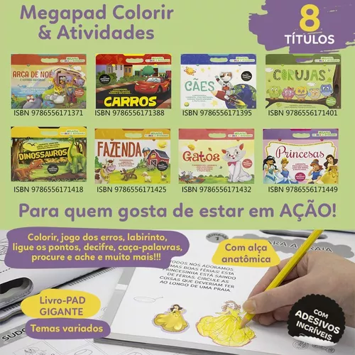 Megapad Colorir & Atividades, Princesas