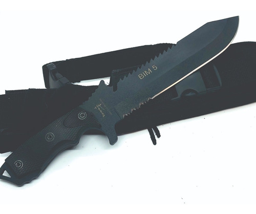 Cuchillo Tactico Yarara Bim5 Batallon De Infanteria De Marina Caza Pesca Outdoor Supervivencia