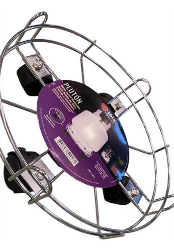 Soporte Para Cilindro De Gas Plateado