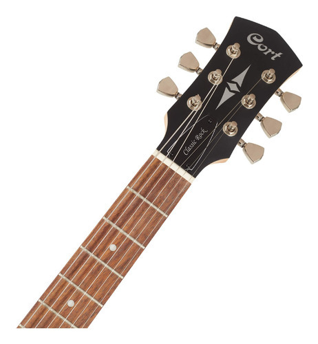 Guitarra eléctrica Cort Cr Series Cr100 Cherry Red Burst
