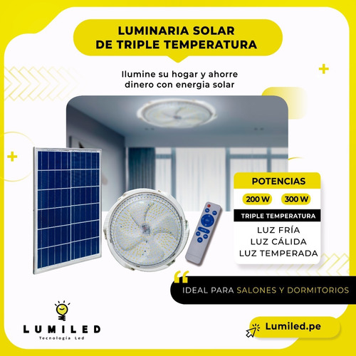 Iluminación Solar Para Casas