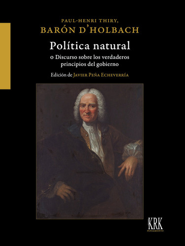 Libro Politica Natural O Discurso Sobre Los Verdaderos Pr...