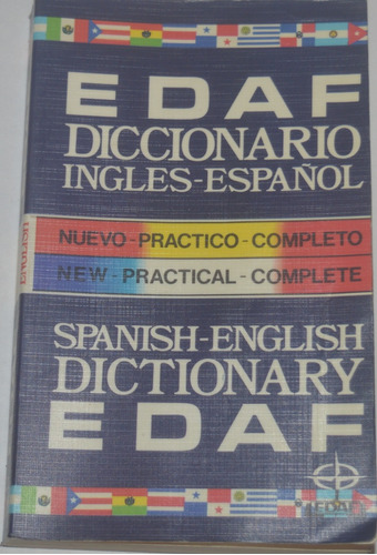 Edaf Diccionario Inglés - Español Librosretail G41