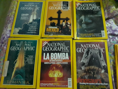 Revistas National Geographic  Ingles Y Español